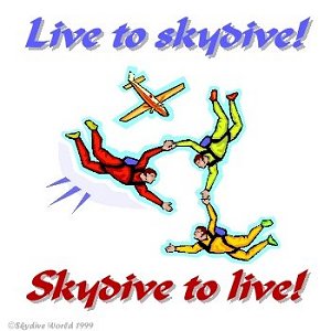 Live to skydive!