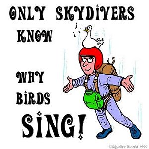 Only skydivers know...