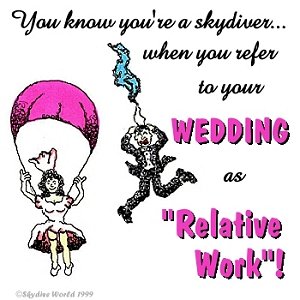 You know you are a skydiver when...