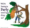 We are having a party... We are having a party...
